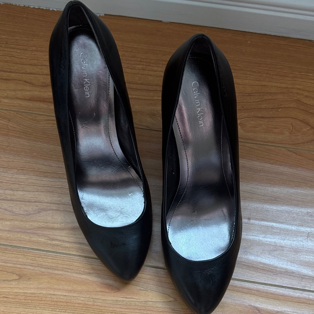 Calvin Klein Classic Black Heels